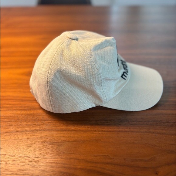Isabel Marant Tyrony cap in Ecru/Black WORN ONCE $195 main image 8